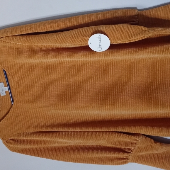 New mustard dress size L - Picture 2 of 3